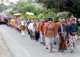 UPACARA PEMINDAHAN PASAR WIYOKO 