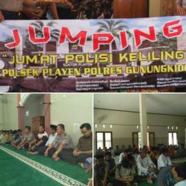 Tingkatkan Kewaspadaan, Polsek Playen JUMPING di Toboyo