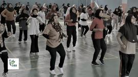 Senam GERMAS di GOR Plembutan Berlangsung Meriah, Warga Antusias Ikuti Kegiatan