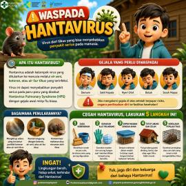 Waspada Hantavirus - Tingkatkan Kebersihan Lingkungan
