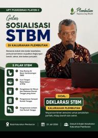 UPT Puskesmas Playen II Gelar Sosialisasi STBM di Kalurahan Plembutan, Dorong Terwujudnya Deklarasi 