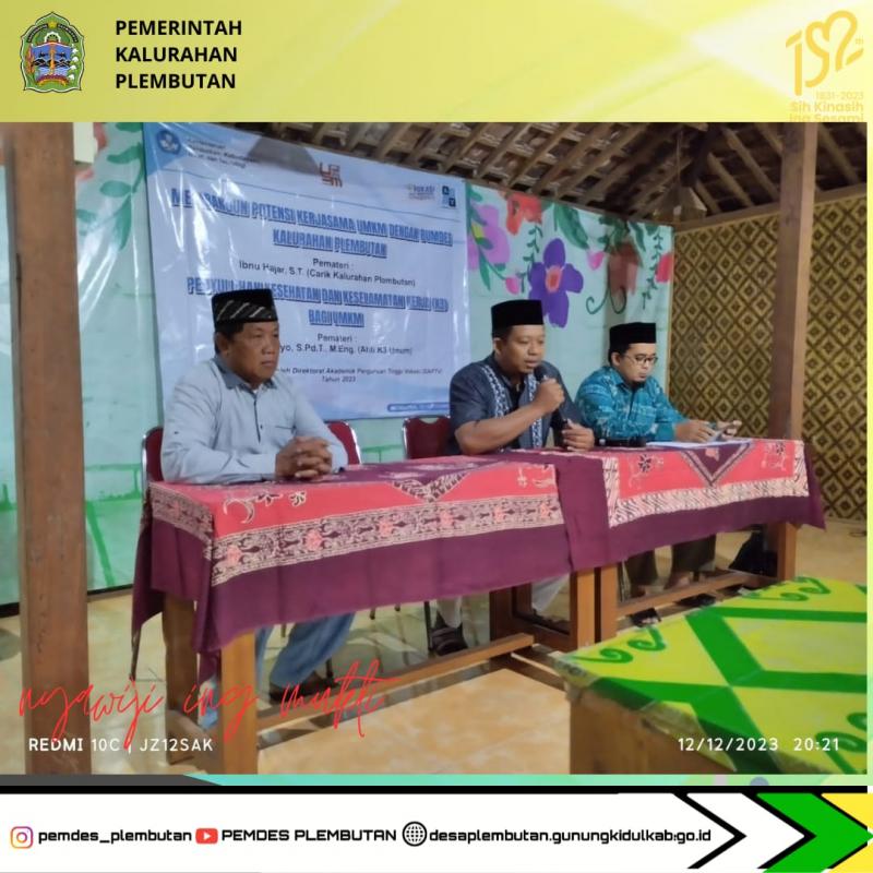 DAPTV Inisiasi Potensi Kerjasama UMKM dan BUM Desa Raharjo Plemb